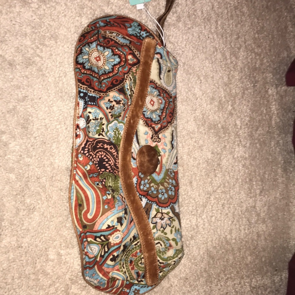 Ebisu Large Multi-Color Cloth Clutch